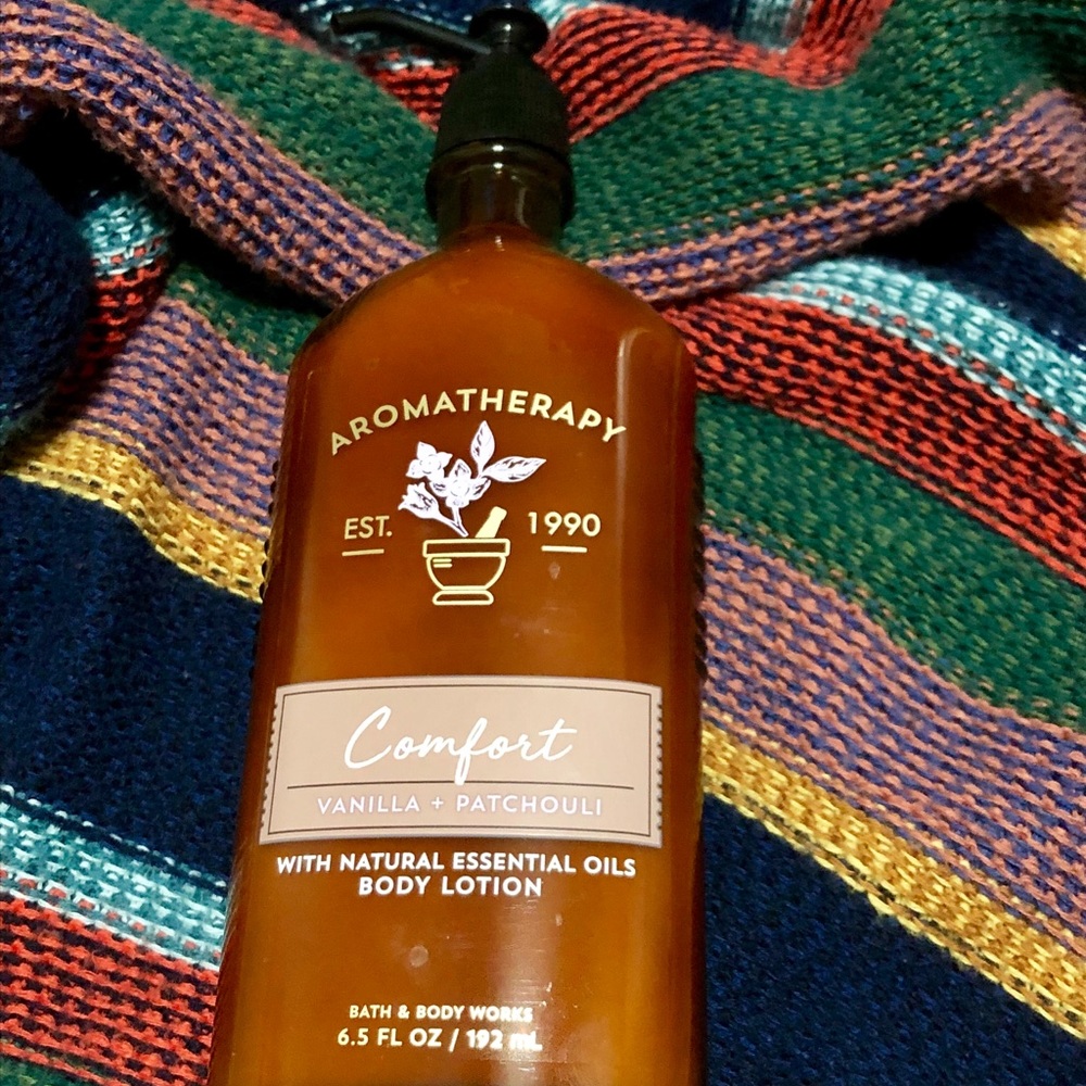 Aromatherapy body lotion